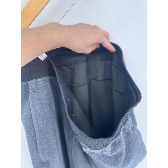 Lululemon At Ease Jogger Men XL Grey Good Textured Knit Drawstring - Picture 6 of 8